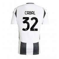 Camiseta Juventus Juan Cabal #32 Primera Equipación 2024-25 manga corta